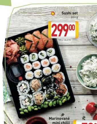 Billa Sushi set nabídka