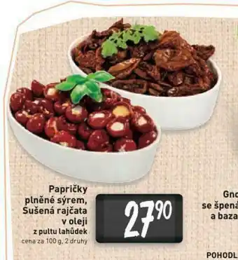 Billa Sušená rajčata v oelji nabídka