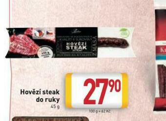 Billa Hovězí steak do ruky nabídka