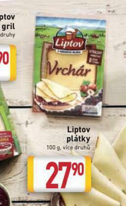 Billa Liptov plátky nabídka