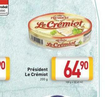 Billa Président le crémiot nabídka