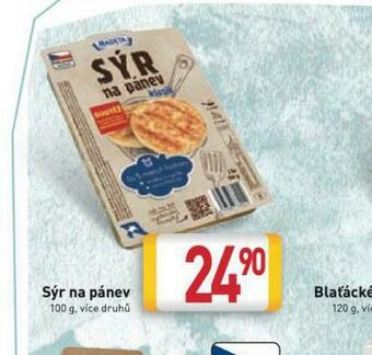 Billa Sýr na pánev nabídka
