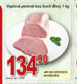 Lidl Vepřová pečeně bez kosti nabídka