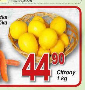 Lidl Citrony nabídka