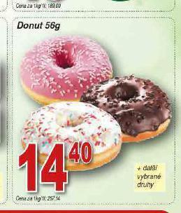 Lidl Donut nabídka