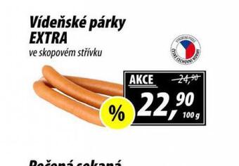 ZEMAN Vídeňské párky extra nabídka