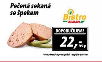 ZEMAN Pečená sekaná se špekem nabídka