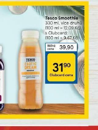 Tesco Tesco smoothie nabídka