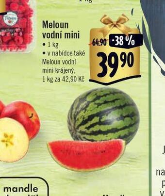 Jip Meloun vodní nabídka