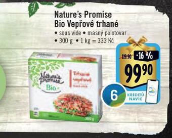 Jip Bio trhané vepřové nabídka