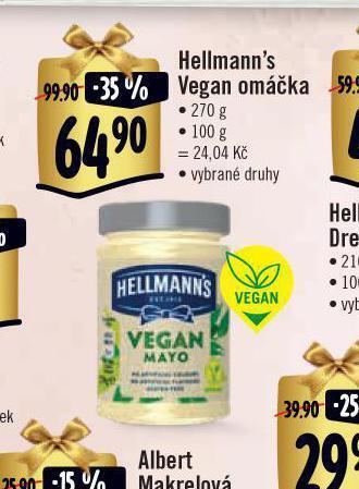 Jip Hellmann's vegan omáčka nabídka