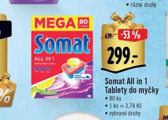 Jip Somat tablety do myčky nabídka