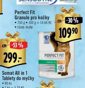 Jip Perfect fit granule pro kočky nabídka
