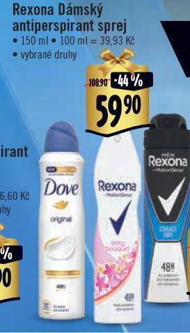 Rexona antiperspirant