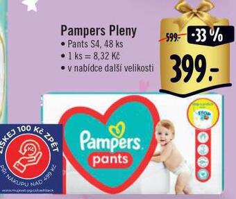 Jip Pampers pleny nabídka