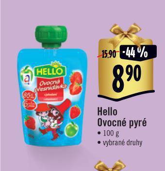 Jip Hello ovocné pyré nabídka