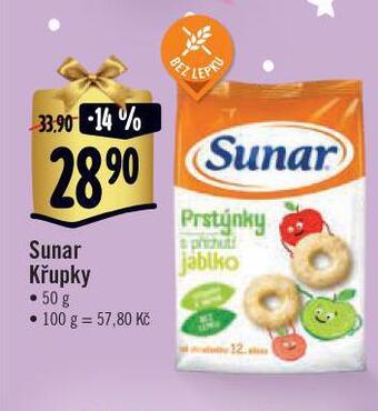 Jip Sunar křupky nabídka