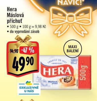 Jip Hera máslová příchuť nabídka