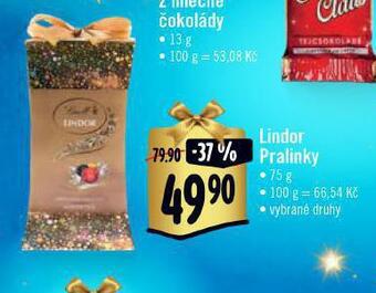 Albert Lindor pralinky nabídka