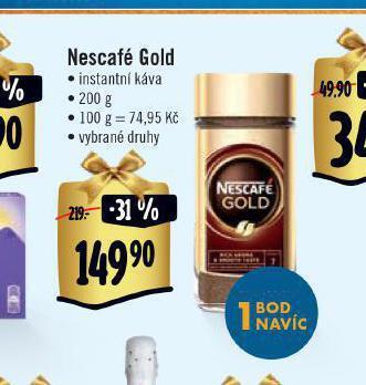 Albert Káva nescafé nabídka