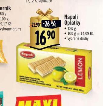 Albert Napoli oplatky nabídka