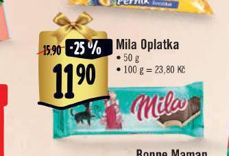 Albert Mila oplatka nabídka