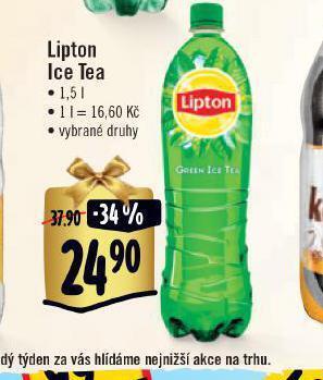 Albert Lipton ice tea nabídka