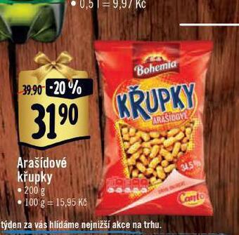Albert Arašídové křupky nabídka
