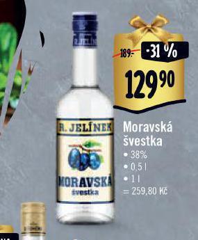 Albert Moravská švestka nabídka