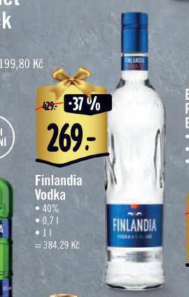 Albert Finlandia vodka nabídka
