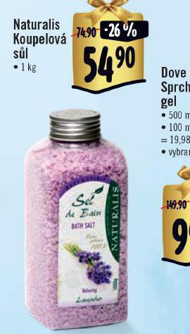 Albert Naturalis koupelová sůl nabídka