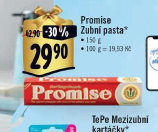 Albert Promise zubní pasta nabídka