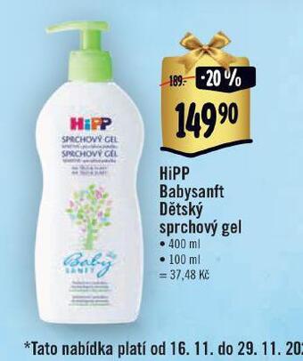 Albert Hipp dětský sprchový gel nabídka