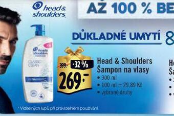 Albert Head & shoulders šampon nabídka
