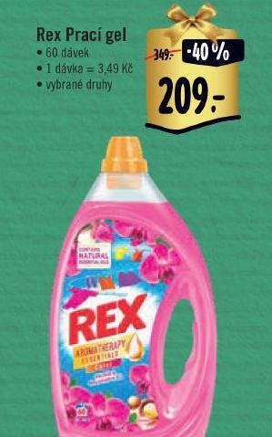 Albert Rex prací gel nabídka