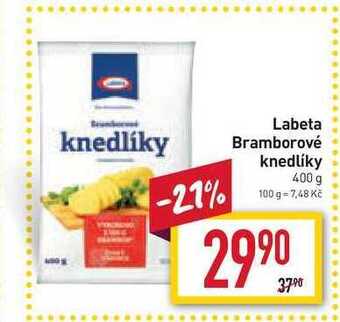Billa Labeta bramborové knedlíky 400 g nabídka