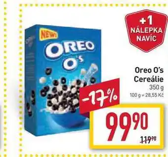 Billa Oreo o's cereálie 350 g nabídka