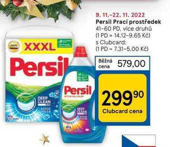 Tesco Persil prací prostředek 41-60 pd nabídka