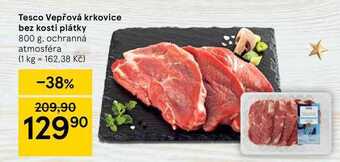 Tesco Vepřová krkovice bez kosti plátky 800 g nabídka
