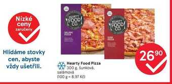 Tesco Hearty food pizza 300 g nabídka