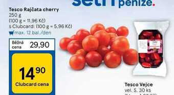 Tesco Tesco rajčata cherry 250 g nabídka