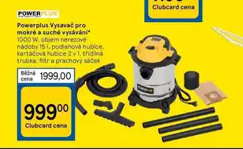 Tesco Powerplus vysavač pro mokré a suché vysávání nabídka