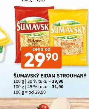 Terno Šumavský eidam strouhaný 100 g nabídka