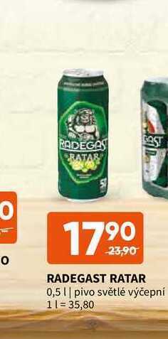 Terno Radegast ratar 0,5 l nabídka