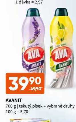 Avanit  700 g | tekutý písek