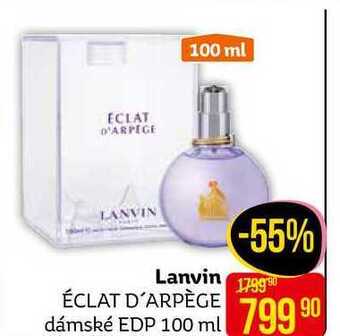 Teta Lanvin éclat d'arpège dámské edp 100 ml nabídka