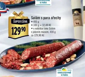 Albert Salám s para ořechy 400 g nabídka