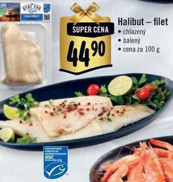 Albert Halibut - filet 100 g nabídka