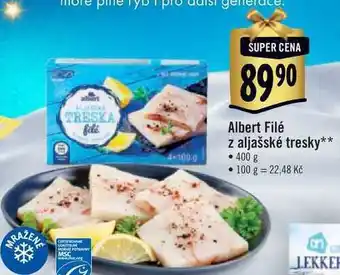Albert Albert filé z aljašské tresky 400 g nabídka