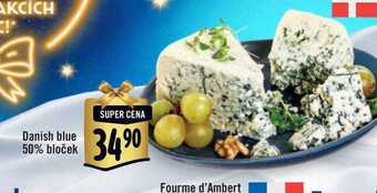 Albert Danish blue 50% bloček 100 g nabídka